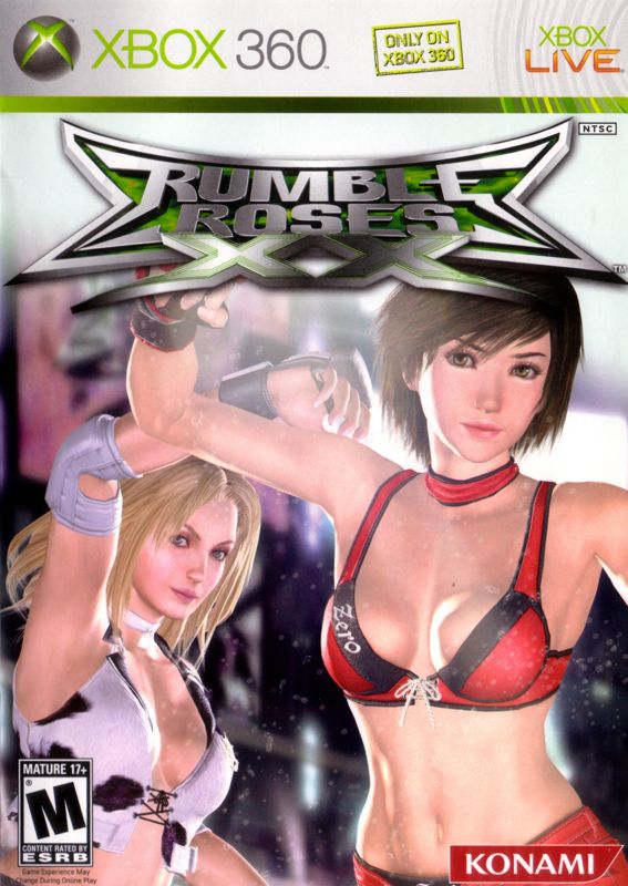 Rumble Roses XX box art for Xbox 360